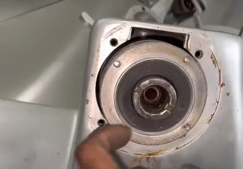 If the belt on the slicer is old remove it Remove the old belt
