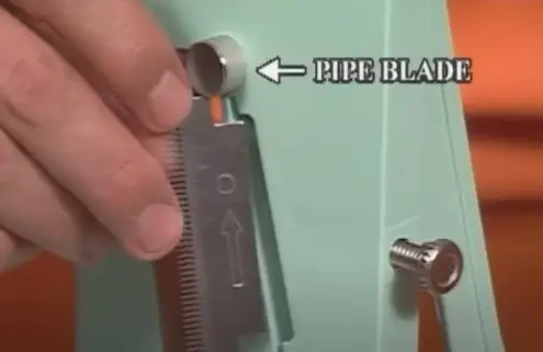 Slide In The Blade With Slicer Slide in the blade