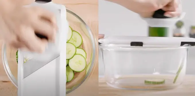 Start Slicing Your Vegetable Carefully Start slicing your vegetable