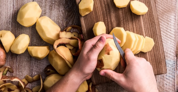 Why peel potatoes