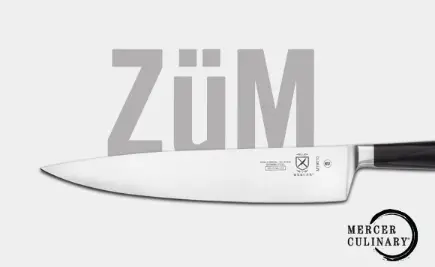 Mercer Culinary Züm 8-Piece Magnetic Board Knife Set ZüM Sleek and Sophisticated